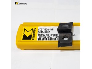 Kennametal CNC Indexable Cutting Tools CCGT120404HP KCU10